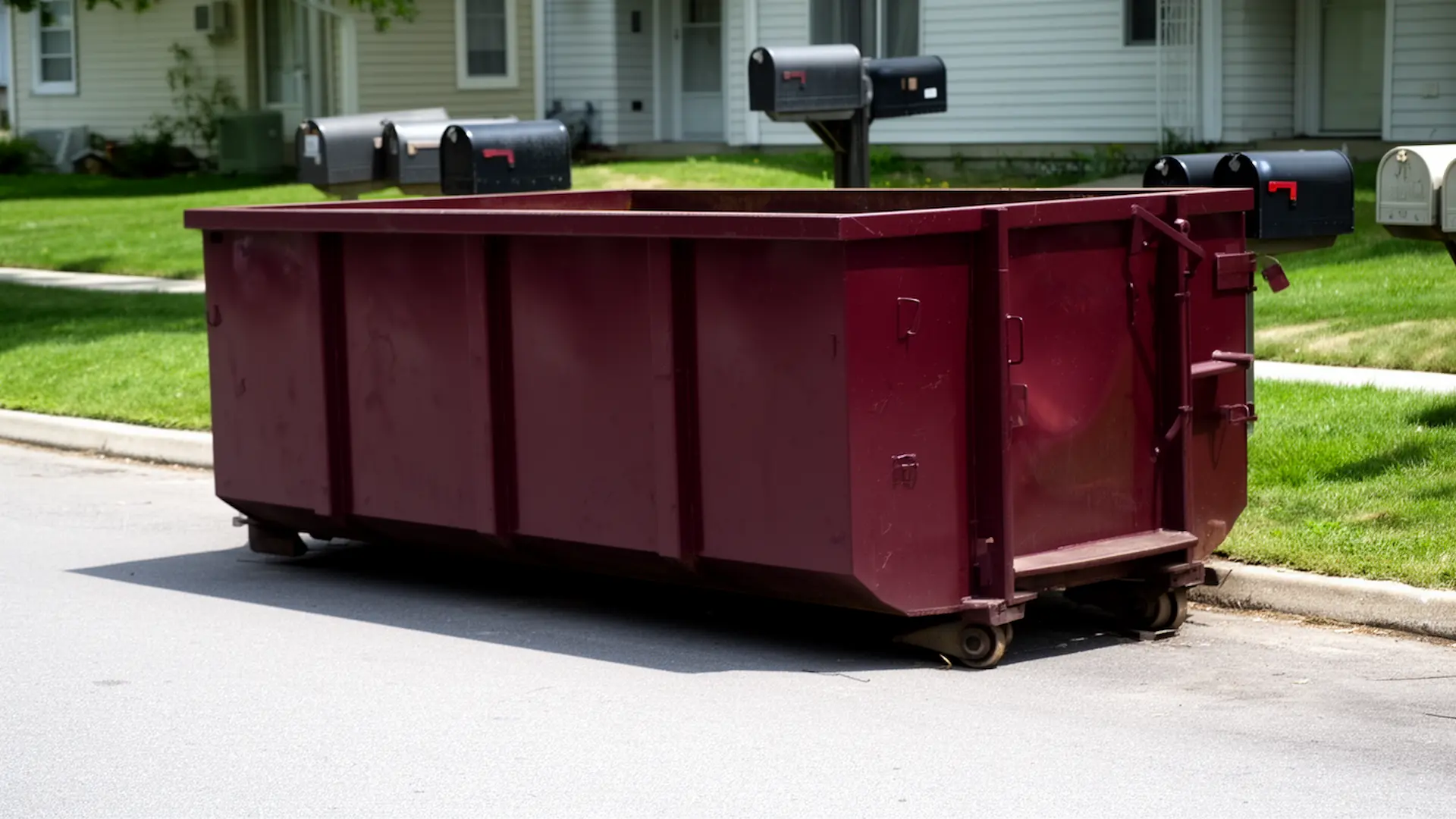 Roll-off dumpster from Schulte & Seals Dumpster Services in Kernersville, NC